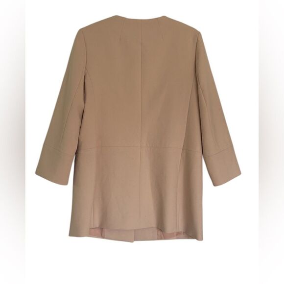 Talbots Pale Pink Long Lined Blazer Size 10 Petite - Picture 2 of 10